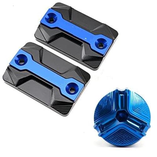 Cubierta de freno delantero para moto Xmax 250 y 300 de 2017 a 2023, tapa de aceite azul FBEP.