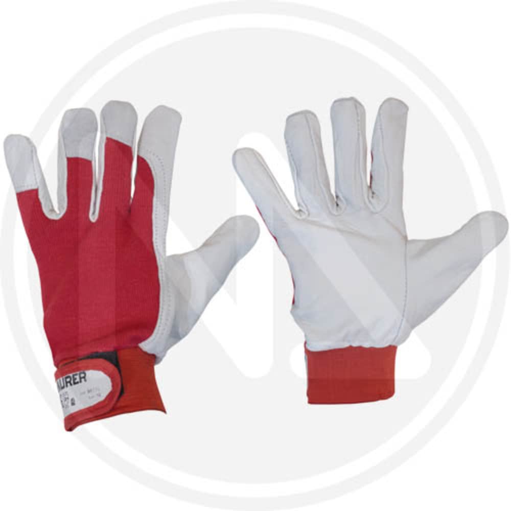 Generico Lot de 12 gants de travail en cuir de golf taille 10"