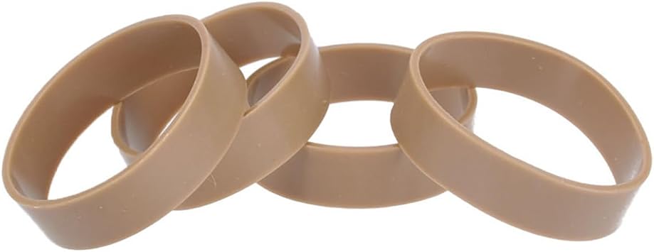 4pcs/pack Tactical Rubber Bands Heavy Duty Rubber Ring Bands Black Thick Outdoor Bands Camping Survival Hiking Cycling Tactical Rubber Bands Thick