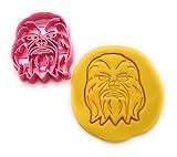 T3D Cookie Cutters Chewbacca Cookie Cutter, Suitable for Cakes Biscuit and Fondant Cookie Mold for Homemade Treats