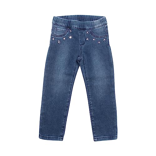 Pantalon denim bimba Twinset en toile premium pour enfant