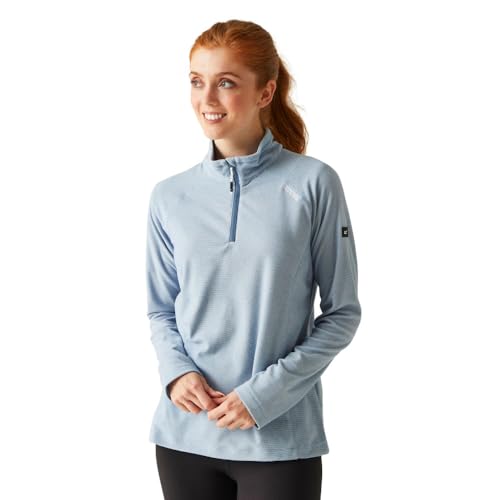 Regatta Great Outdoors Womens/Ladies Montes Half Zip Fleece Top (12 US) (Coronet Blue)