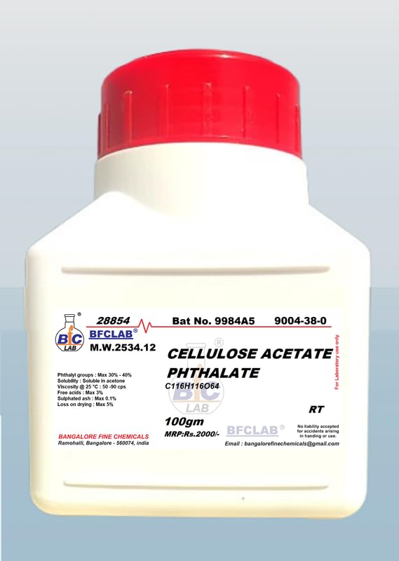 BFC CELLULOSE ACETATE Powder LR - 100gm, CAS No. 9004-35-7-picture-15
