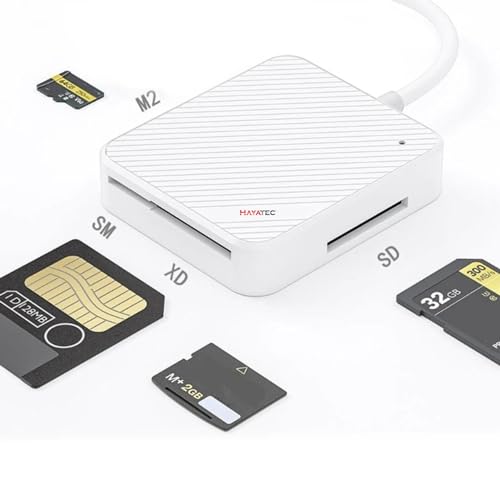 Lecteur de carte mémoire Type C multi-format SM M2 XD SD