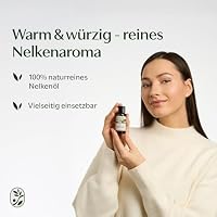 nedura® BIO Nelkenöl [100% NATURREIN] - Echtes Nelkenöl Bio zum Einnehmen - Gewürznelkenöl in Lebensmittelqualität - Ätherisches Nelkenöl Zahnschmerzen - BIO Qualität - 30ml – Ansicht 3