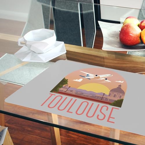 Sets de table en liège gris au design chic de Toulouse pour sublimer vos repas - 6