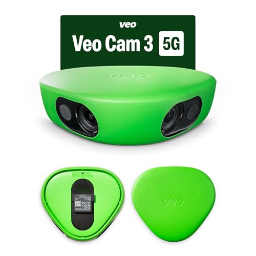 Veo Cam 3 5G – 1080HD Sports Camera with AI Auto-Tracking, Portable Design, Long Battery Life, and Cloud Storage – Perfect for Coaches, Teams (Subscription Required)