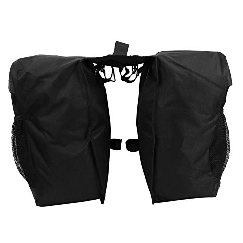 Bicicleta traseira rack bolsa de malha pano traseiro rack saco bicicletas de estrada para bicicletas