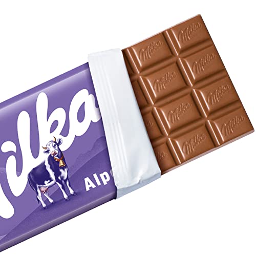 Milka MMMAX Alpenmilch – zarte Alpenmilch -Schokolade für besondere Genussmomente – 250g
