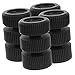 TOBBOMEY Washer Dryer Vibration Foot Pads 4 Pieces Noise Reduction Floor Protection No-Tool Installation Furniture Riser
