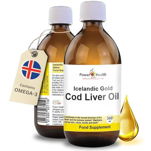 Power Health Cod Liver Oil Liquid 500ml