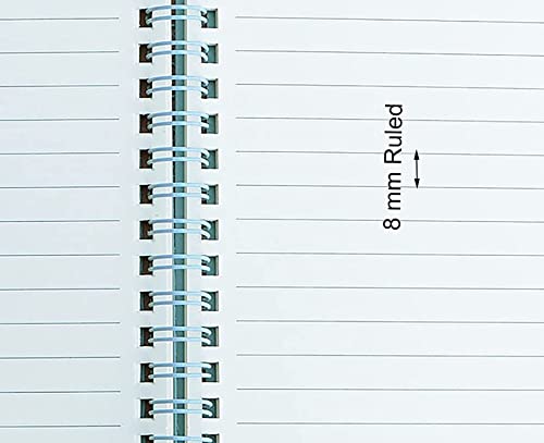 Yansanido Spiral Notebook, 4 Pcs A5 Thick Graffiti Design Hardcover 8Mm Ruled 4 Color 80 Sheets -160 Pages Journals For Study And Notes (Colorful) #TOP3