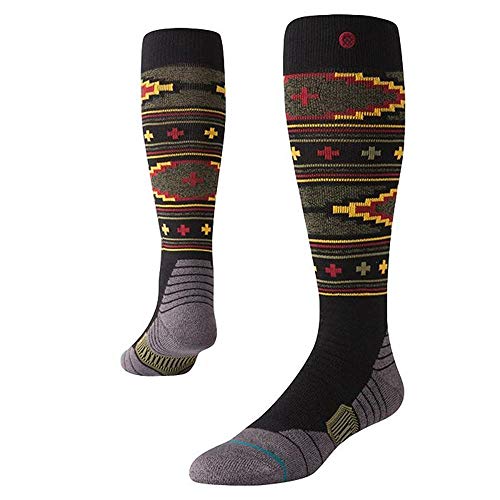 Chaussettes de snow Stance Burnside respirantes pour snowboarder M