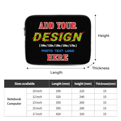 Funda personalizada para portátil de 17 pulgadas miniatura 2