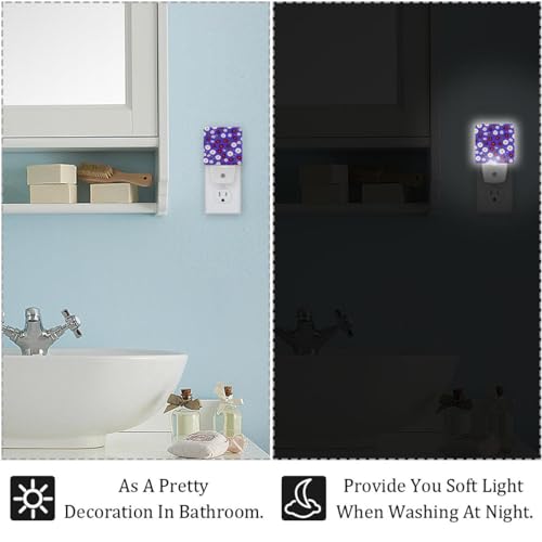 Lámpara de noche LED con sensor para niños 7.6x7.6 cm miniatura 5