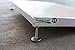 EZ-ACCESS TRANSITIONS 24 Inch Portable Self Supporting Aluminum Angled Entry Threshold Ramp Ideal for Uneven Surfaces or Single Step Rises