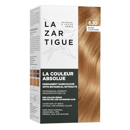 Lazartigue La Couleur Absolue, Permanent Hair Color with Botanical Extracts,
