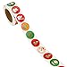 WOYAOFEI CQ04 Lot de 500 autocollants de Noël pour décoration de pâtisserie 2,5 cm
