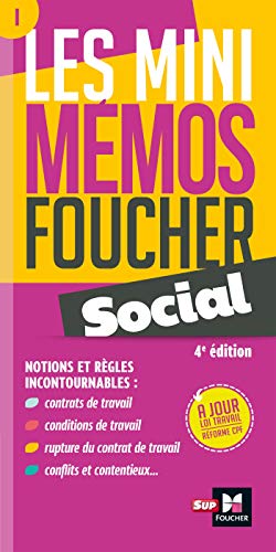 Télécharger Les mini memos Foucher - Social - 4e édition - Révision PDF Ebook En Ligne