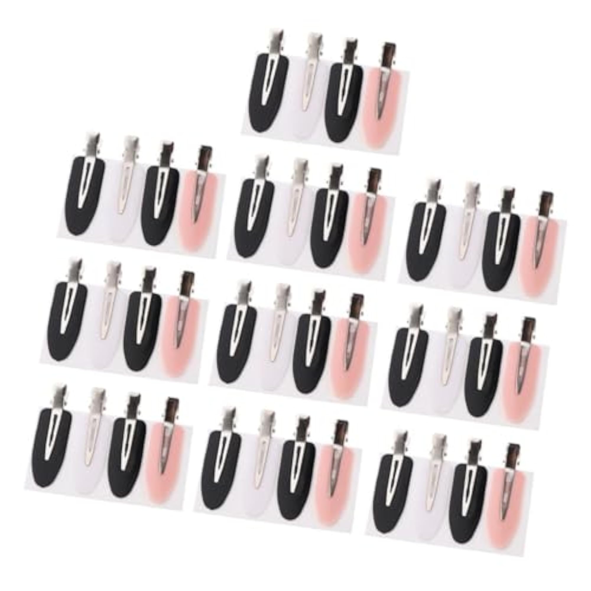 40 x No Bend Hair Clip Clamps for Hair Waves