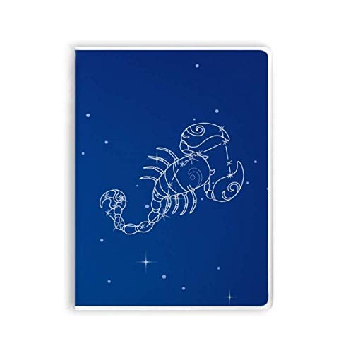 Carnet Scorpion couverture souple Star Universe sur le thème constellation