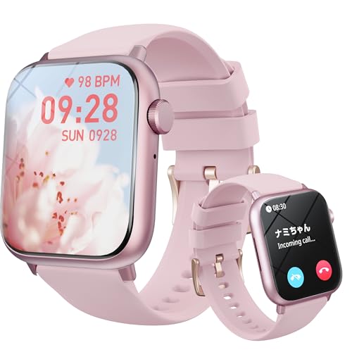 まちゃみ Amazon | スマートウォッチ レディース【2024新登場 1.85インチ