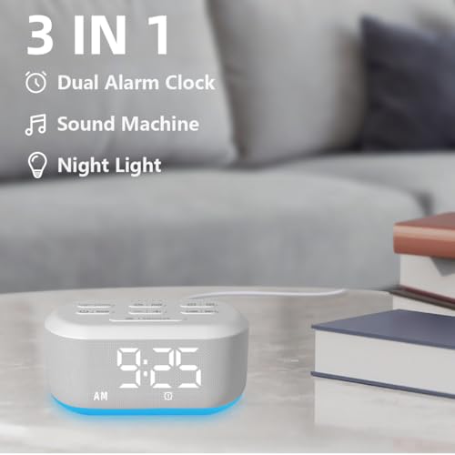 Brown Noise Sound Machine Alarm Clock product