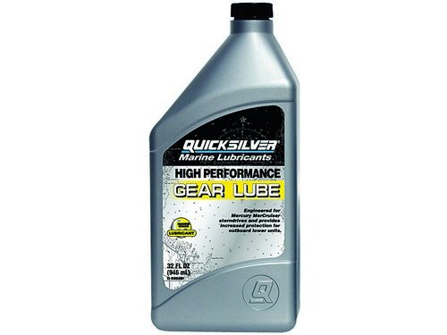 Quicksilver High Performance Gear Lube Synthetic 32 Oz. Bottle