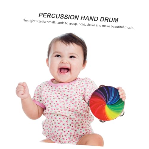 Toyvian Agitando Instrumentos De Sino Para Crianças Pandeiros Musicais Pandeiros Para Crianças Instr