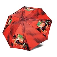 Art Collection Frog Folding Auto Open & Close Umbrella