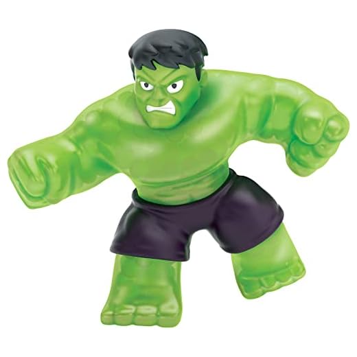 Heroes of Goo Jit Zu 41055 Superhéroes-Hulk, Multicolor