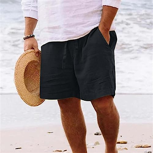 Pantalon homme lin coton sobre et décontracté chic de qualité - 2
