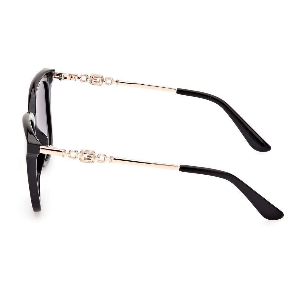 GUESS Unisex Guess Brille Glänzend Schwarz Sunglasses (1er Pack)