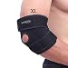 Elbow Support,Adjustable Tennis Elbow Support Brace, Great for Sprained Elbows, Tendonitis, Arthritis,Basketball，Baseball,Golfer's Elbow Provides Support & Ease Pains XL (Black Longer)
