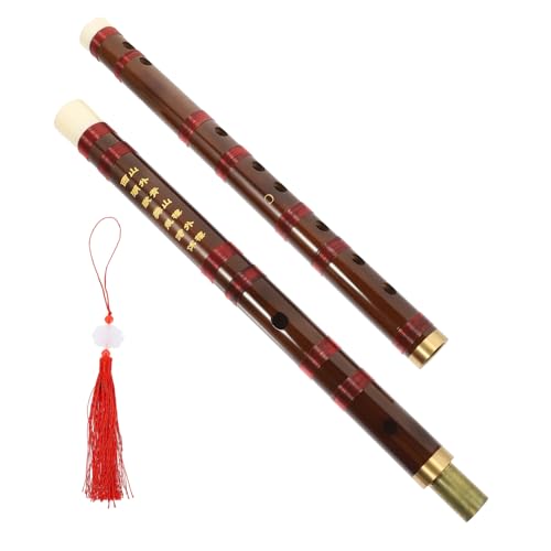Abaodam Chinese Style Bamboo Flute Set c Tuning for Boys and Girls Beginners Easy to Play