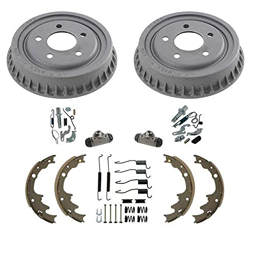 Standard Rear 9\" Drums Brake Shoes 8pc Replacement Parts for Ford 01-08 Ranger Rear Wheel Drive - Thumbnail 2