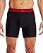 Under Armour Heatgear Performance Boxerjock 2 Pack - Men's Black / Red / Red Large
