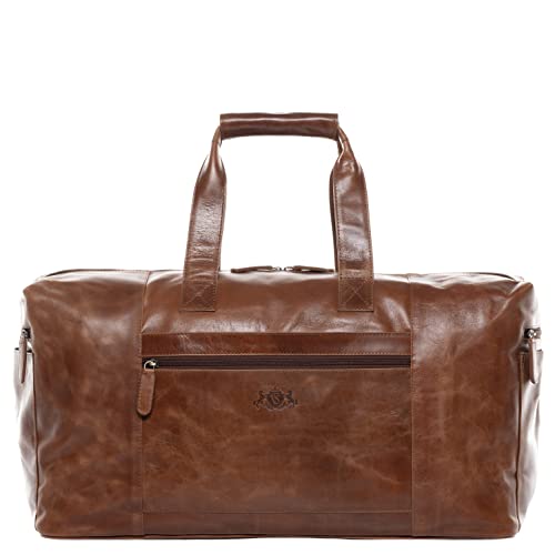 Sac de voyage cuir pour éviter les bagages trop petits, découvrez le grand fourre-tout 50 cm