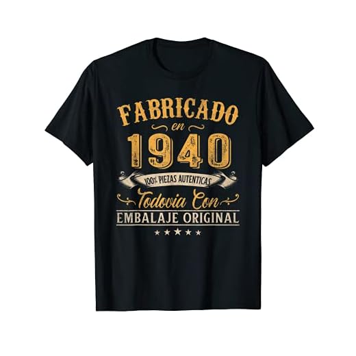 Fabricado En 1940 Regalo Para Hombre 81 Años Cumpleaños Camiseta