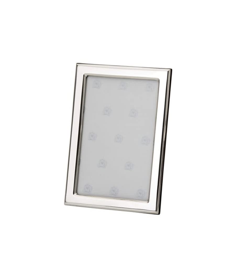 Cadre photo argent 925 poli 18x24 cm grand format droit