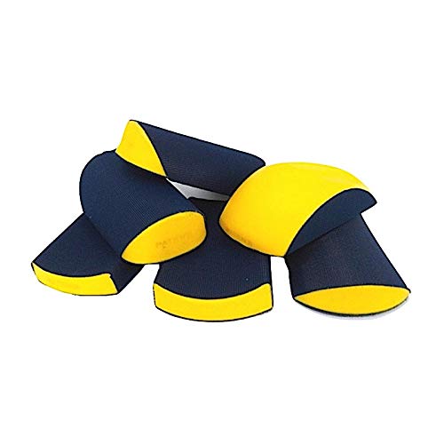 KIT TASSELLI DA CARTEGGIATURA CON VALIGETTA TAMPONE IN GOMMA TASSELLO MANUALE a strappo SET PROFESSIONALE CARROZZERIA AUTO MOTO (6 PZ)