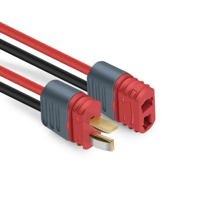 XT60 Kabelverbinder männlich weiblich XT60H Stecker mit Mantel (AM1015E M-F 12AWG)