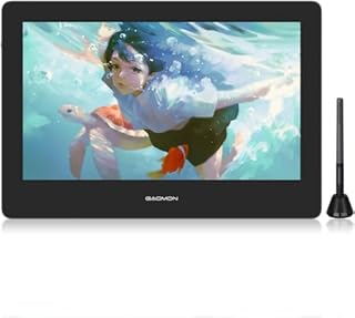 GAOMON PD1320 13,3'' FHD IPS Graphic Pen Display 86% NTSC Gamut Monitor do rysowania z 8192 poziomami Bezbateryjny rysik i regulowana podstawa Obsługuje Android Windows Mac