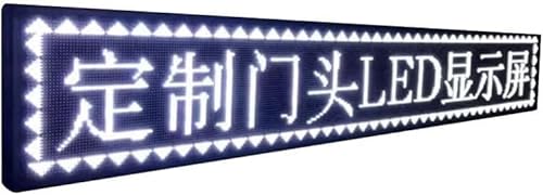 WaiDXn Segnaletica luminosa programmabile a scorrimento per pubblicità commerciale, display