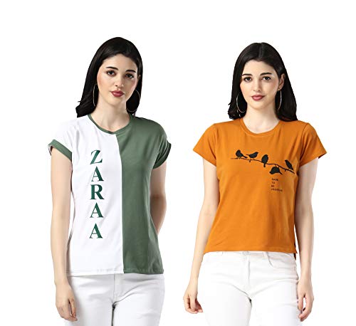 Image of DHRUVI TRENDZ Women's Regular Fit TOP