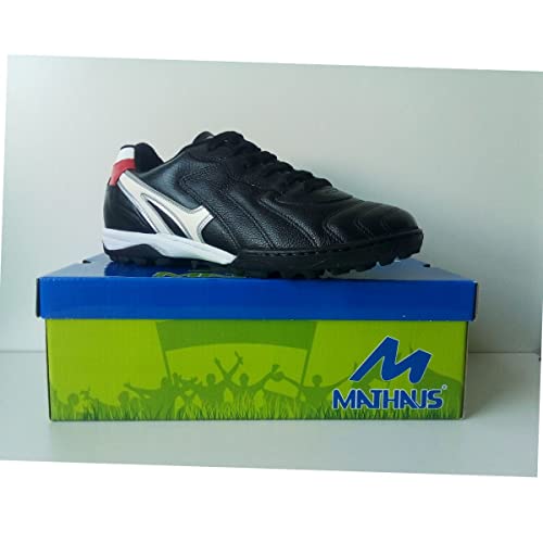 Chuteira Society Em Couro Mathaus Veneza Cor:Preto;Gênero:Masculino;Tamanho:43