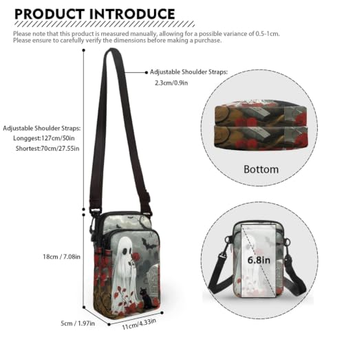 Image of Xpyiqun Small Crossbody Bag Women Phone Purses Sling Shoulder Handbag Cross Body Pouch Wallet Bags