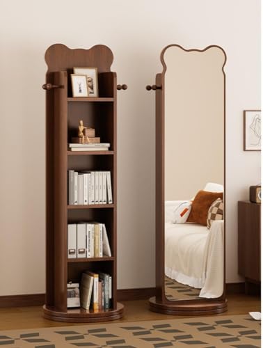 TonainuVovp Sg X^h~[ p 360x] w[ ȃXy[X  ֗ObY Ȃ nK[bN mirror full body stand with storage ׂȋʎdグ lXȃV[ɑΉ 