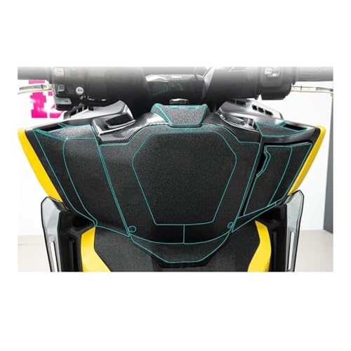 Protection réservoir scooter Forza 750 au quotidien avec l'autocollant givré NSS 750 2025