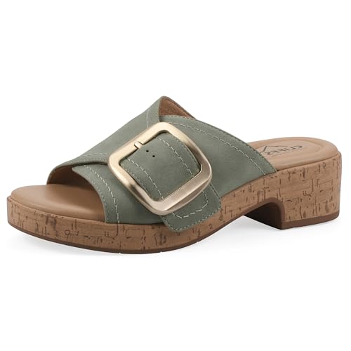 Chaussures Cliffs White Mountain Carris pour flâner en été nubuck sauge 40-41